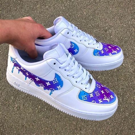 lv af1 blue|louis vuitton air force 1.